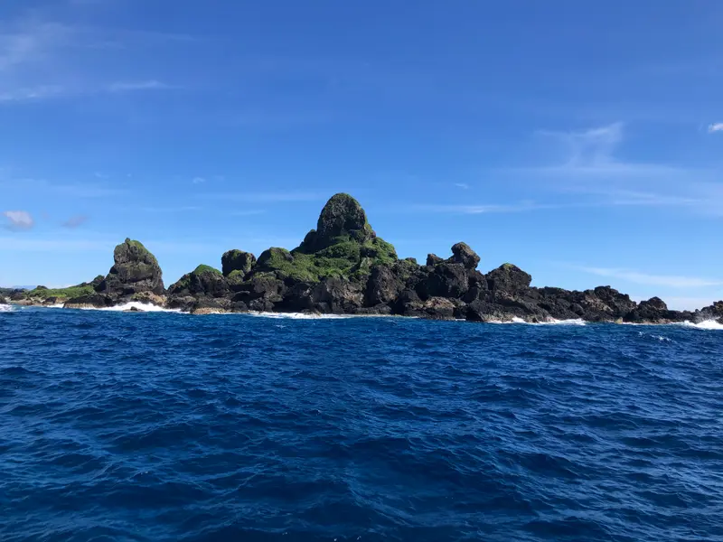蘭嶼軍艦岩：海底小縱隊